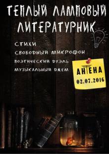 Афиша Житомира: Теплый ламповый Литературник